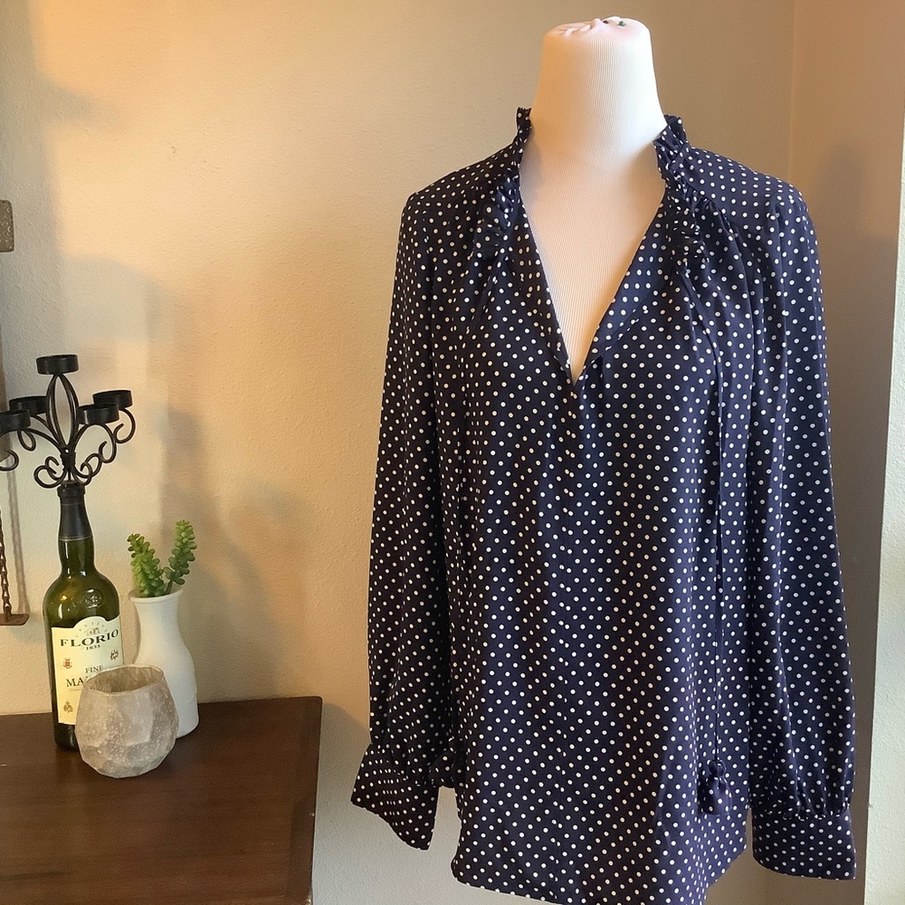 Kate Spade Polka Dot Blouse